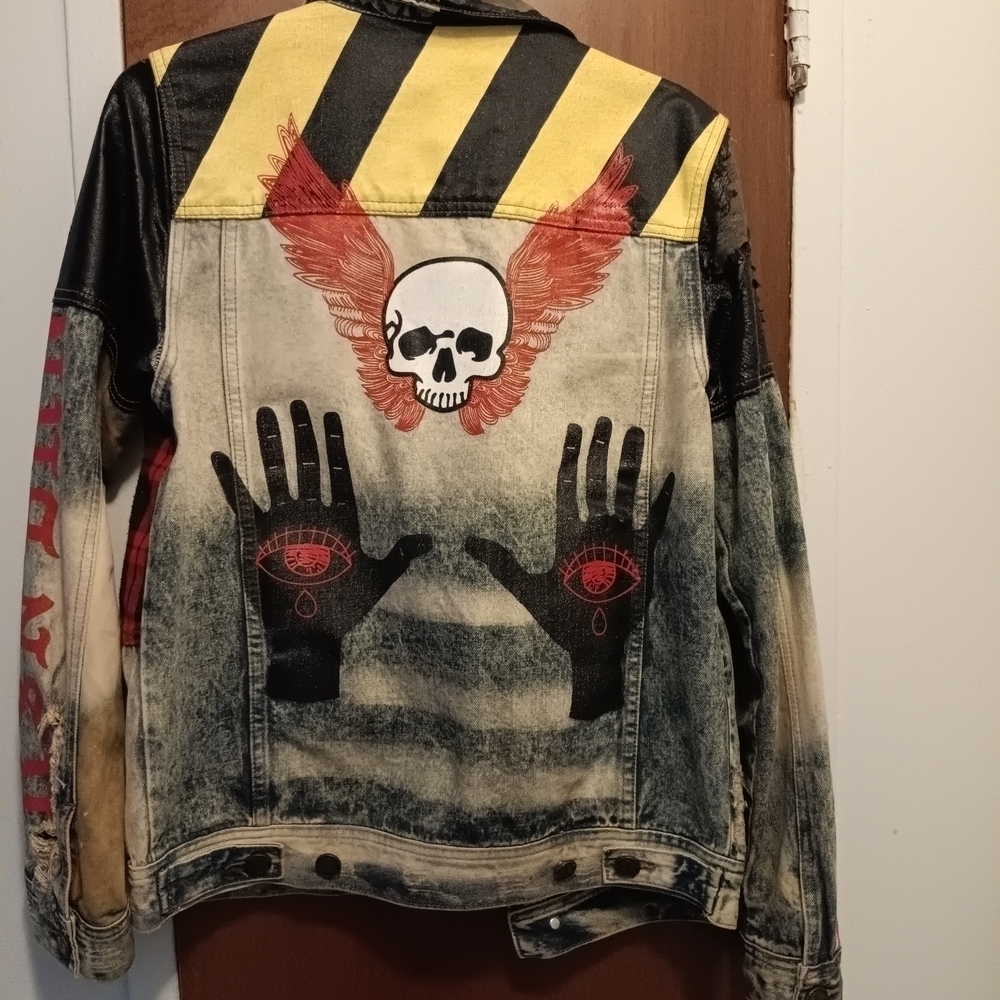 Reason Women's Multicolor Patchwork Bomber Jacket - image 8